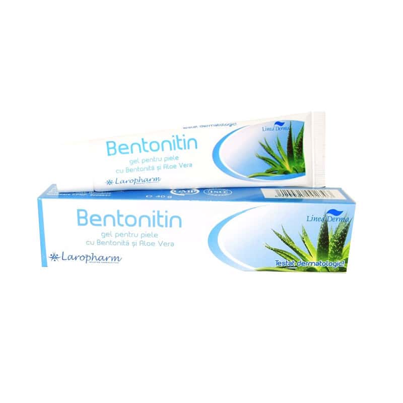 Gel pentru piele Bentonitin