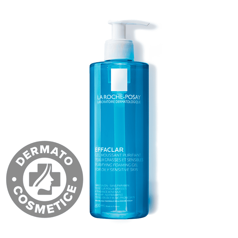 Gel spumant de curatare purifiant pentru ten gras cu tendinta acneica effaclar