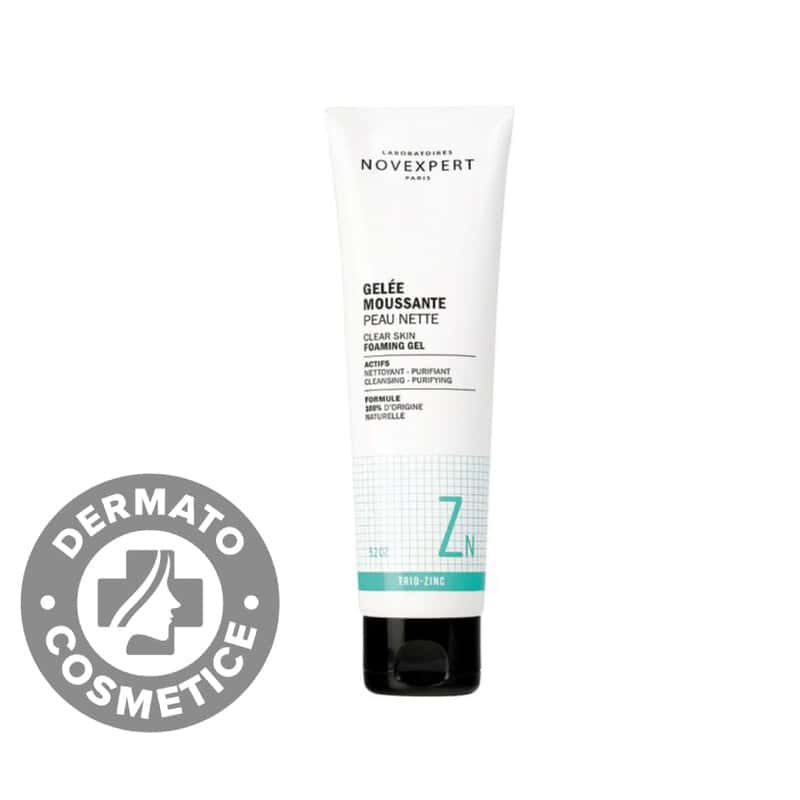 Gel spumant pentru piele curata Trio Zinc