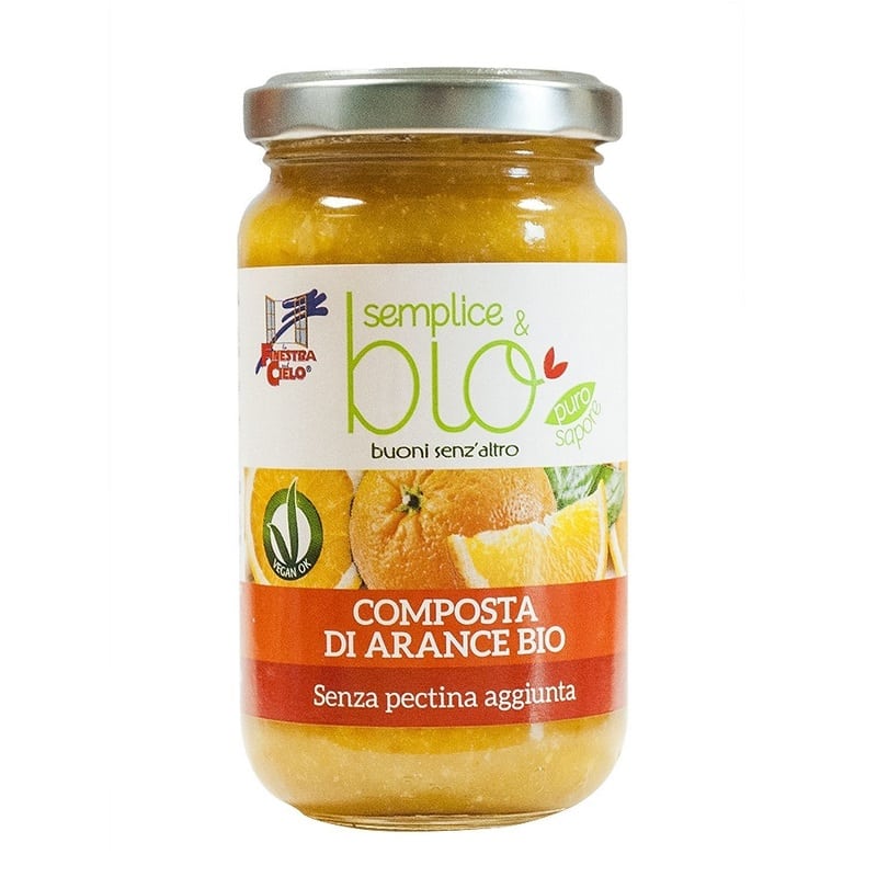 Gem de portocale fara pectina Bio