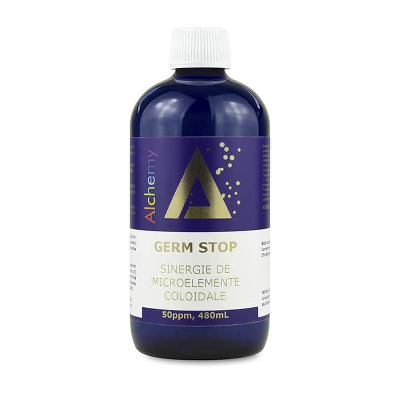 Germ Stop sinergie microelemente coloidale Alchemy 50 ppm
