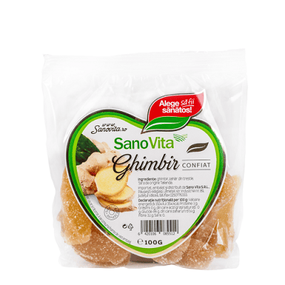 Home v2 10 Ghimbir confiat SanoVita – Beneficii și Utilizare