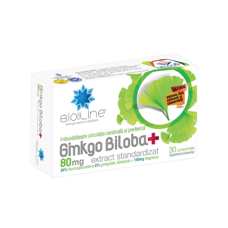 Ginkgo Biloba 80mg