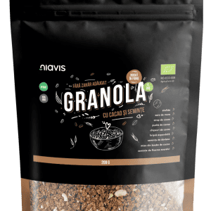 Granola cu cacao si seminte Eco