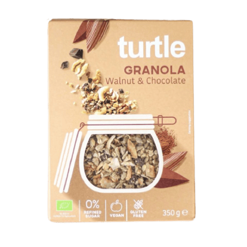 Granola cu cereale eco cu nuci si ciocolata