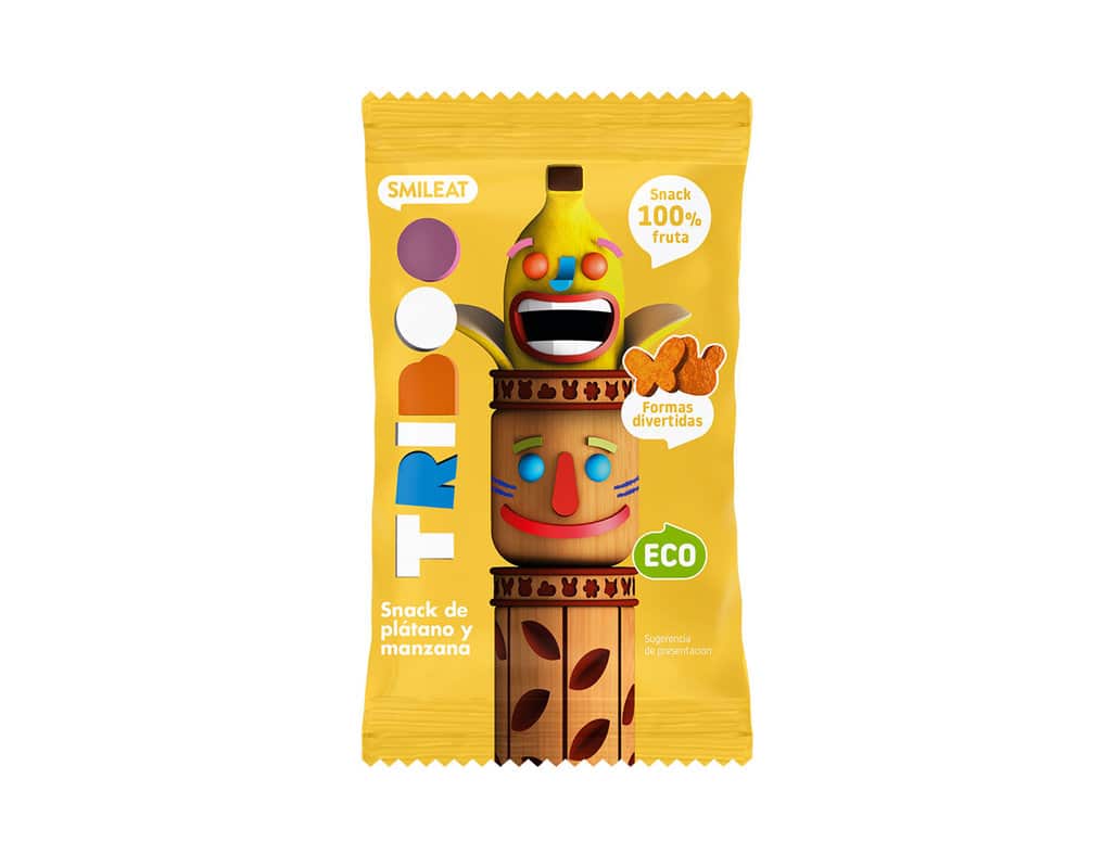 Gustare bio din banane Triboo, 25g, Smileat 1 Gustare bio din banane Triboo