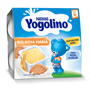 Gustare gris cu lapte si biscuiti Yogolino