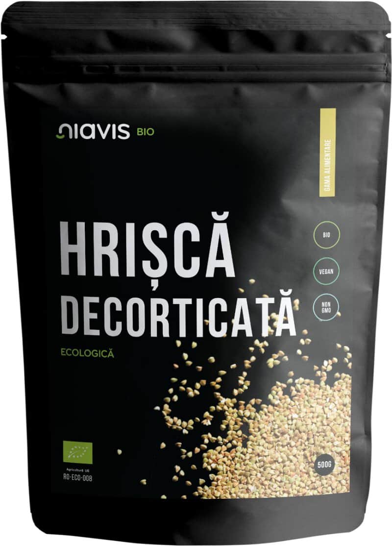 Hrisca decorticata ecologica, 500g, Niavis 1 Hrisca decorticata ecologica