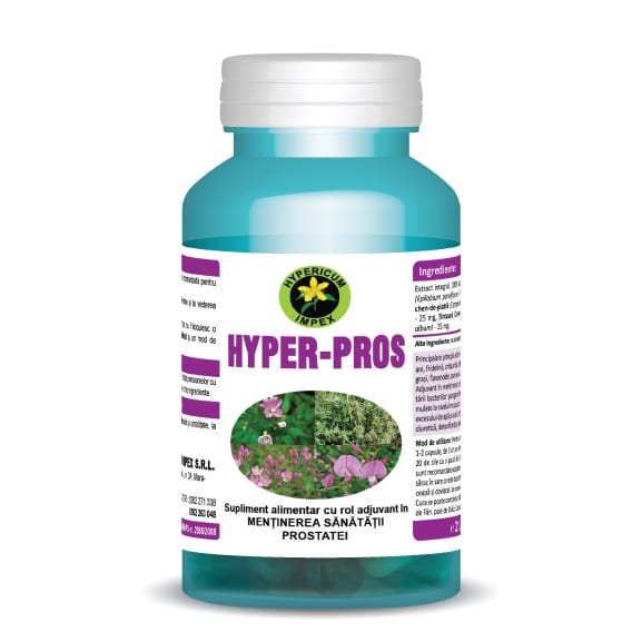Hyper Pros, 60 capsule, Hypericum 1 Hyper Pros