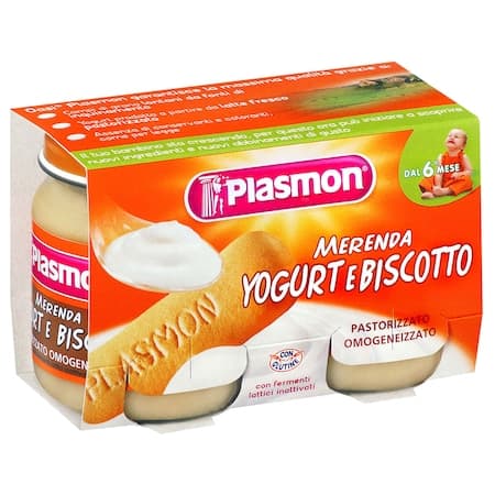Iaurt cu biscuiti 6 luni+
