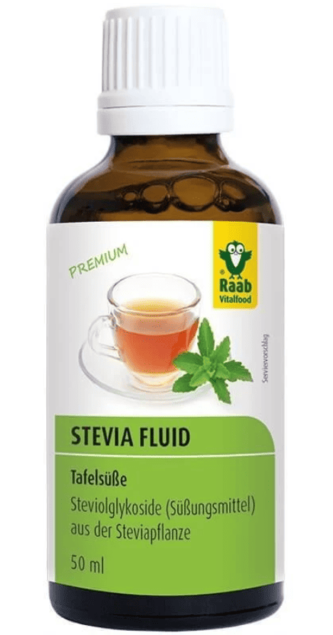 Indulcitor lichid premium Stevia, 50ml, Raab Vitalfood 1 Indulcitor lichid premium Stevia