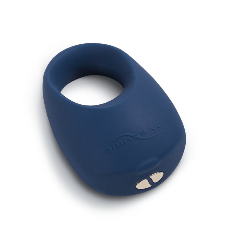Inel vibrator de cuplu Pivot Albastru