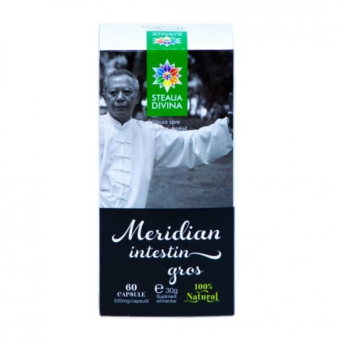 Intestinul gros Meridian, 60 capsule, Steaua Divina 1 Intestinul gros Meridian