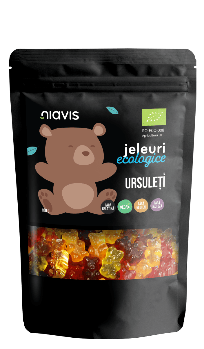 Jeleuri ecologice ''Ursuleti , 100g, Niavis 1 Jeleuri ecologice ''Ursuleti