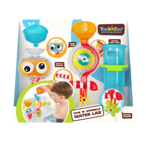 Jucarie Laborator cu apa invarte-roteste Transparent 1-3 ani 40203