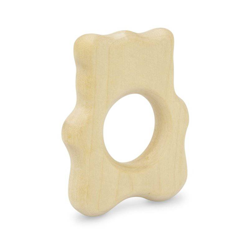 Jucarie de apucare din lemn de artar forma urs 570-V4