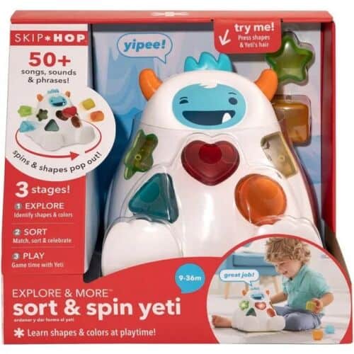 Jucarie interactiva Yeti 9 luni+