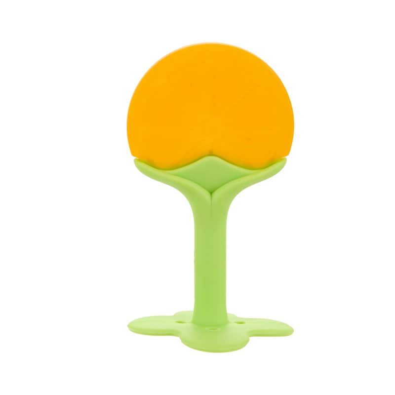 Jucarie pentru dentitie in forma de portocala