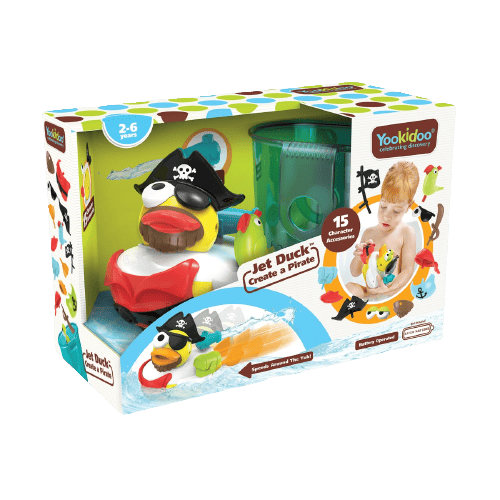 Jucarie rata pirat cu motor si 15 accesorii 2-6 ani 40170