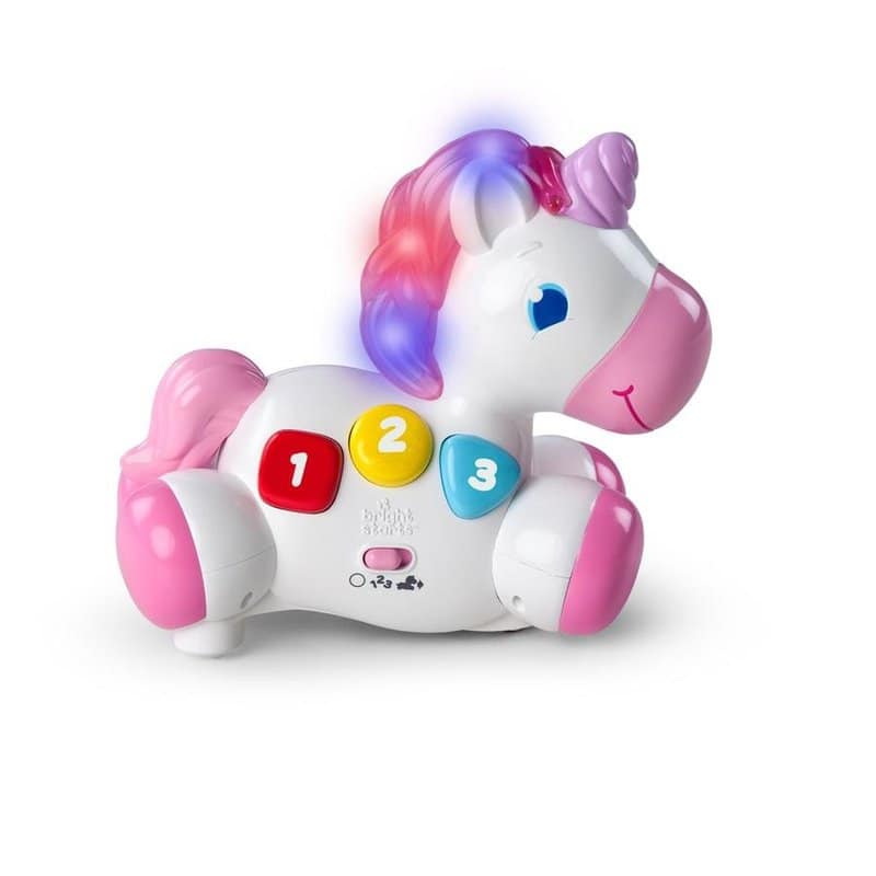 Jucarie unicornul magic, 1 bucata, Bright Starts 1 Jucarie unicornul magic