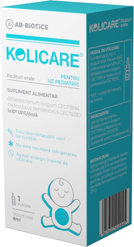 Kolicare picaturi orale, 8ml, Ab-Biotics 1 Kolicare picaturi orale