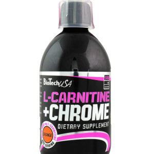L-Carnitine si Chrome Liquid cu aroma de portocale