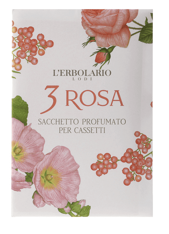 L'Erbolario 3 Rosa Saculet parfumat, 1 bucata 1 L'Erbolario 3 Rosa Saculet parfumat