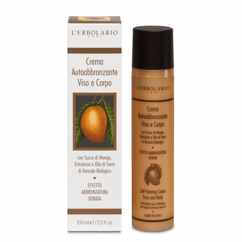 L'Erbolario Crema autobronzanta cu mango