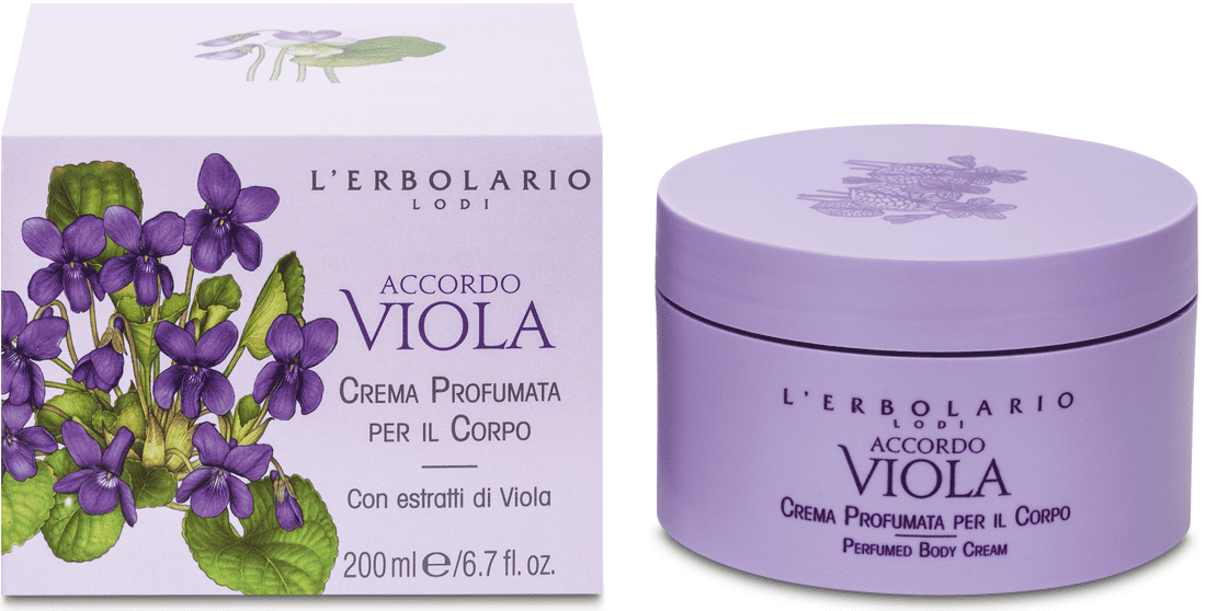 L'Erbolario Crema de corp Accordo Viola, 200ml 1 L'Erbolario Crema de corp Accordo Viola