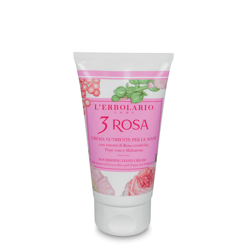 L'Erbolario Crema de maini 3 Rosa Editie Limitata 043