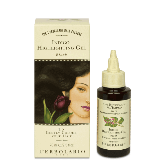 L'Erbolario Gel colorare pentru par indigo Black