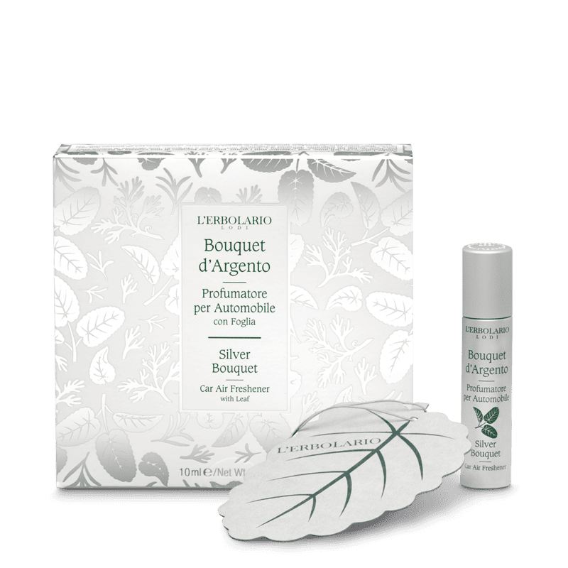 L'Erbolario Odorizant pentru masina cu frunza Silver Bouquet