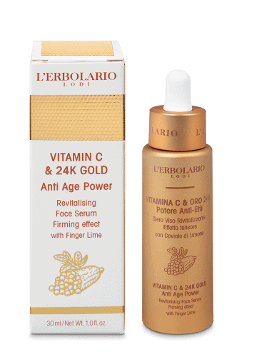 L'Erbolario Ser Revitalizant 24 K Aur si Vitamina C, 30ml 1 L'Erbolario Ser Revitalizant 24 K Aur si Vitamina C