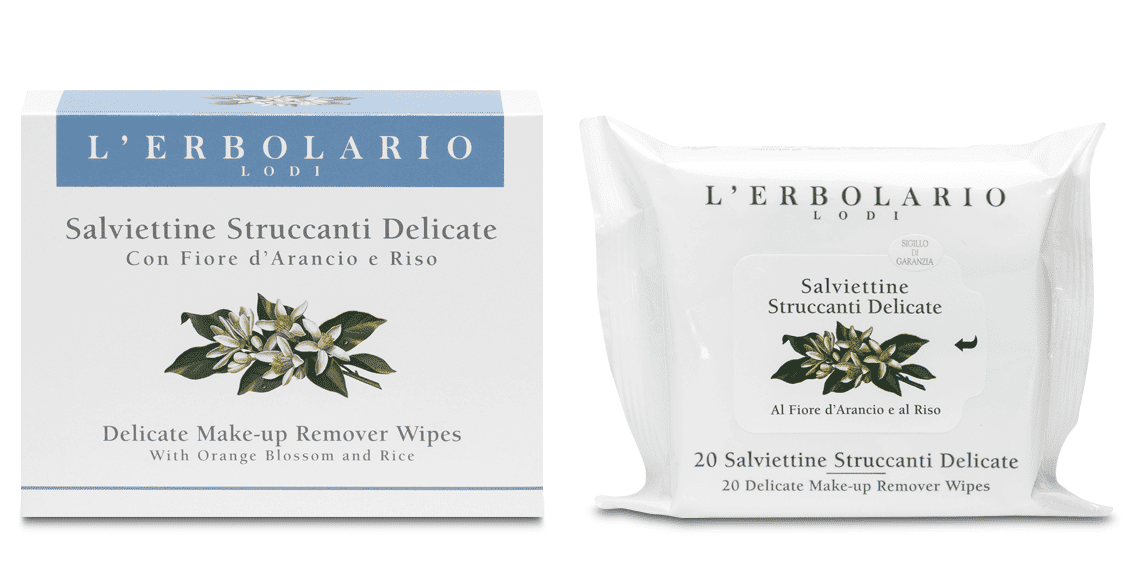L'Erbolario Servetele demachiante 006, 20 bucati 1 L'Erbolario Servetele demachiante 006