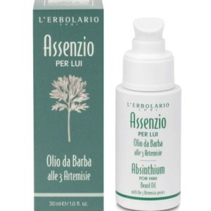 L'Erbolario Ulei pentru barba Absinthium