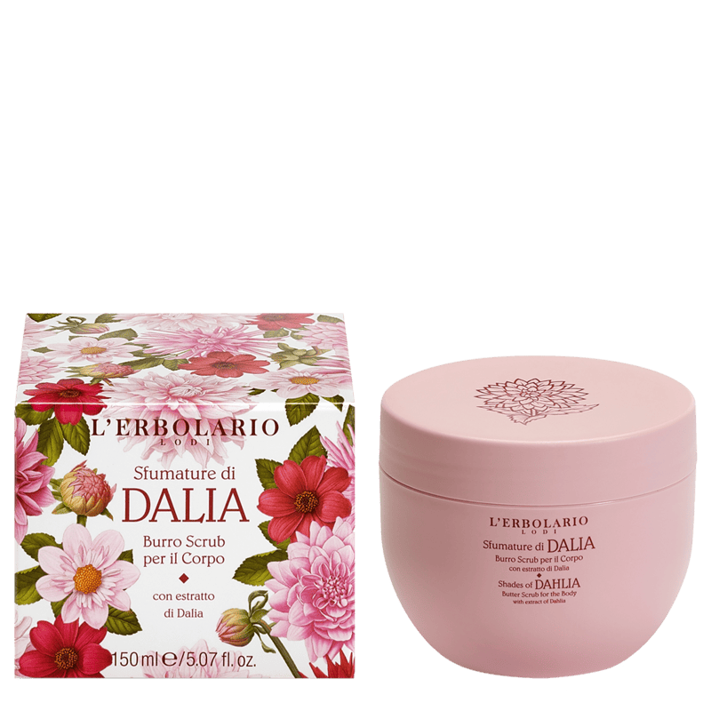 L'Erbolario Unt exfoliant pentru corp Shades of Dahlia