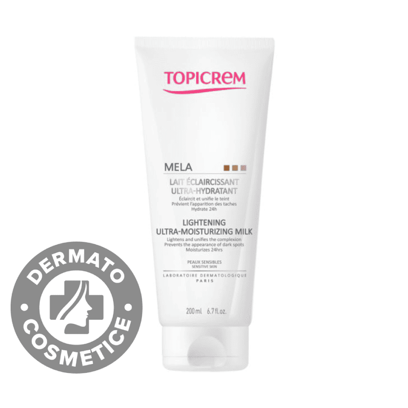 Lapte de corp depigmentant Mela