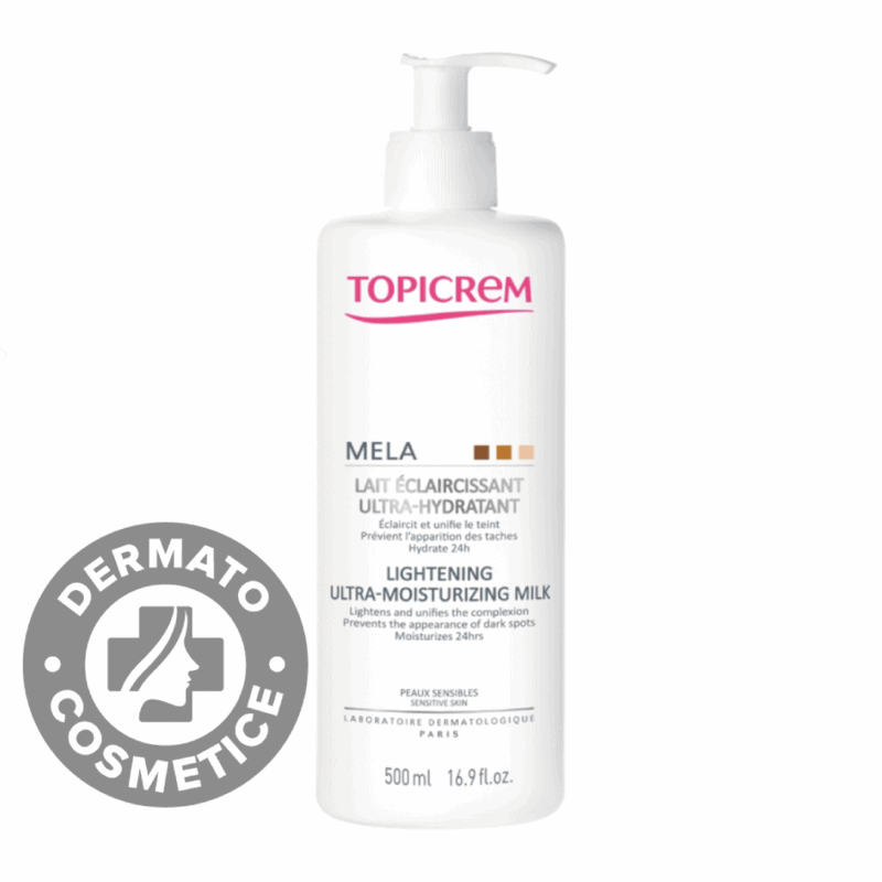 Lapte de corp depigmentant Mela UM