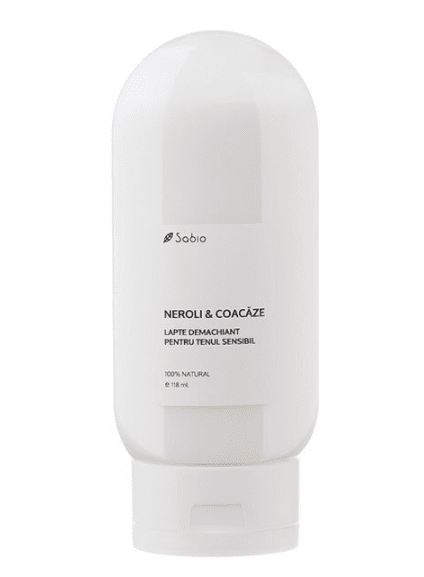 Lapte demachiant cu neroli si coacaze, 118ml, Sabio 1 Lapte demachiant cu neroli si coacaze