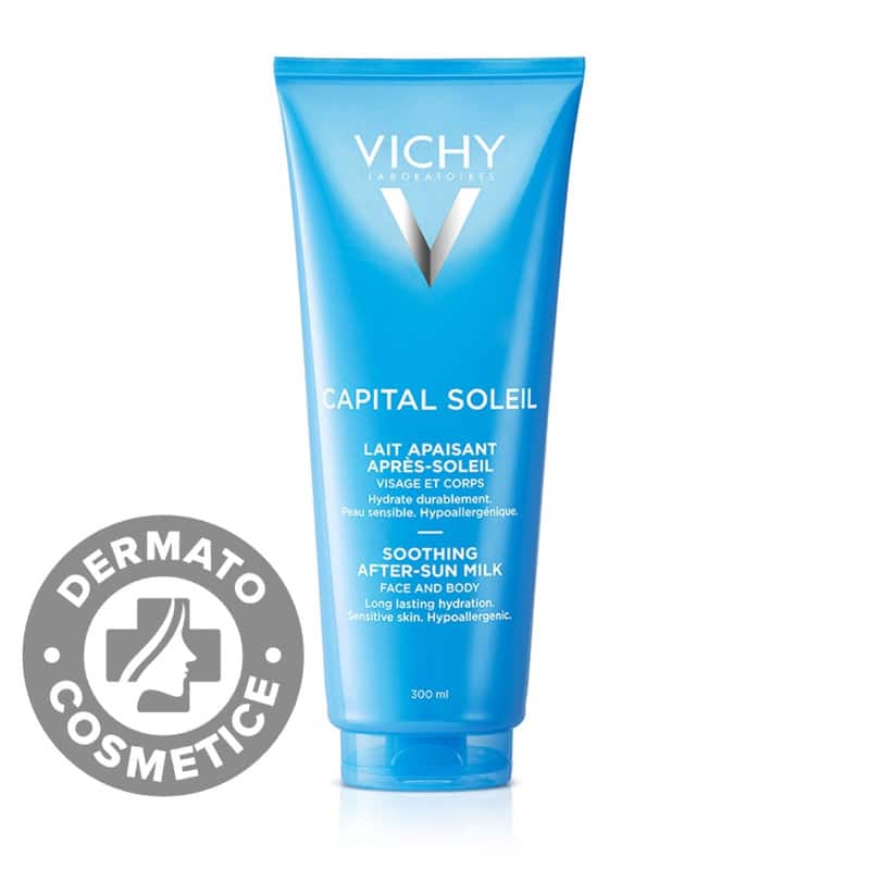 Lapte-gel hidratant dupa plaja Capital Soleil