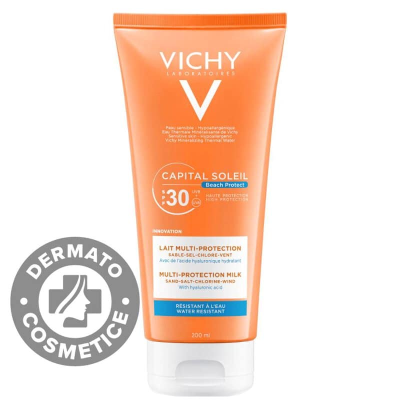 Lapte pentru fata si corp multi-protector Capital Soleil SPF30