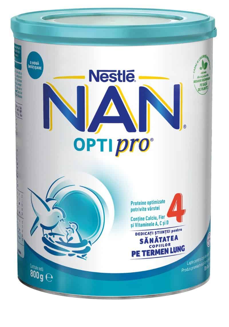 Lapte praf NAN 4 Optipro, 800g, Nestle 1 Lapte praf NAN 4 Optipro