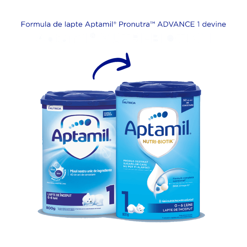 Lapte praf NUTRI-BIOTIK 1 pentru 0-6 luni