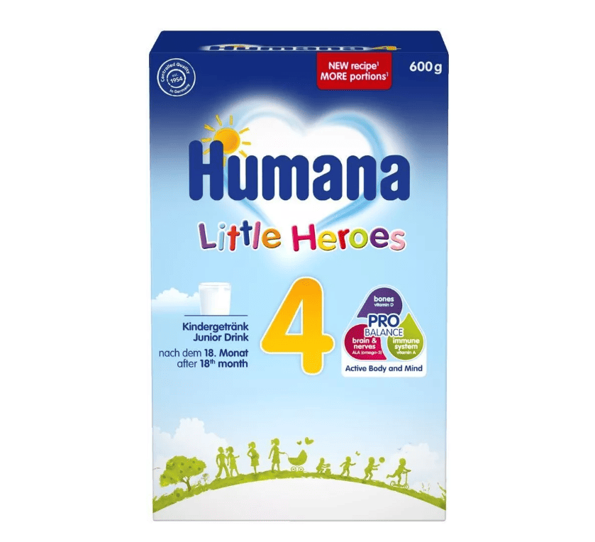 Lapte praf nr.4 Junior Drink, 600g, Humana 1 Lapte praf nr.4 Junior Drink