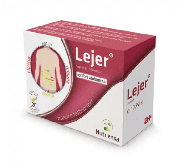 Lejer, 20 capsule, Antibiotice 1 Lejer