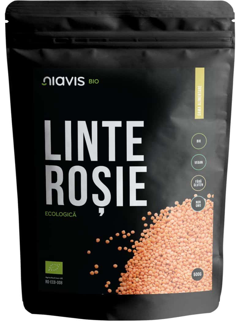 Linte rosie ecologica, 500g, Niavis 1 Linte rosie ecologica