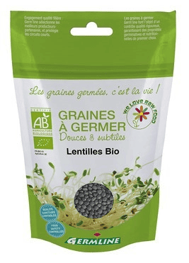Linte verde pentru germinat bio