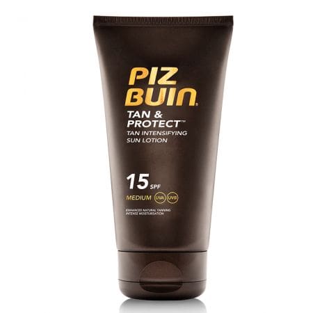 Lotiune bonzanta si protectoare cu SPF15