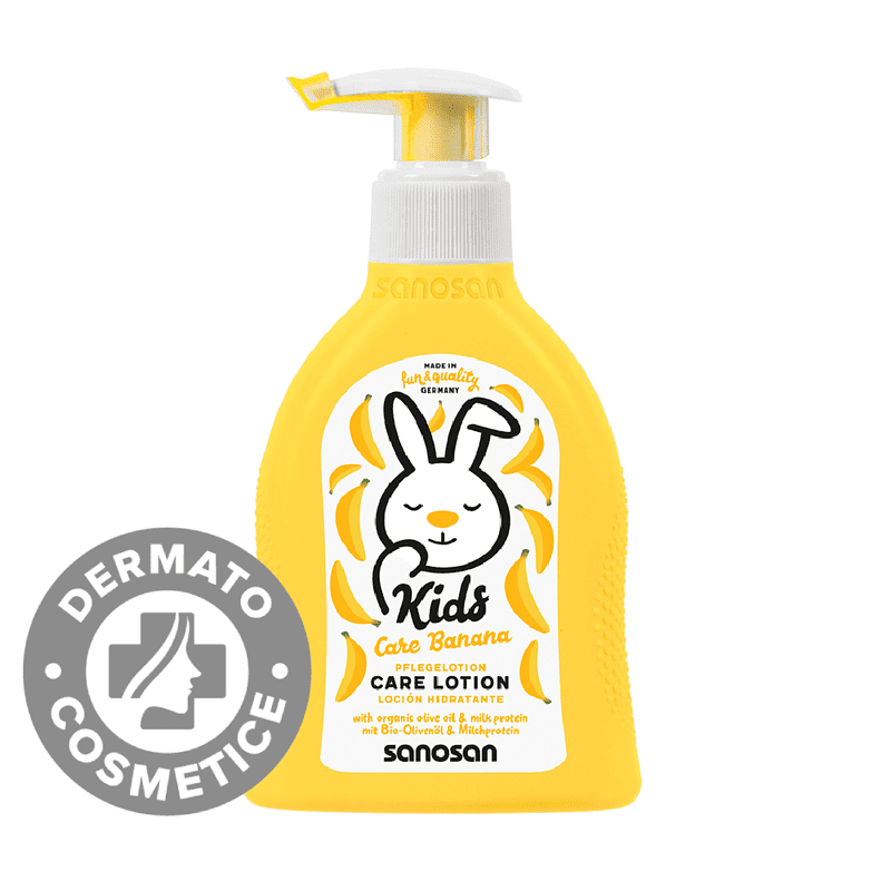 Lotiune de corp pentru copii cu aroma de banane