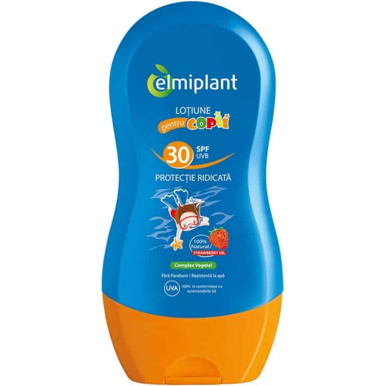 Lotiune protectie solara copii spf30 200ml - ELMIPLANT